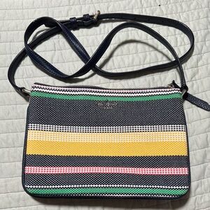 Kate Spade Striped Multicolor Crossbody